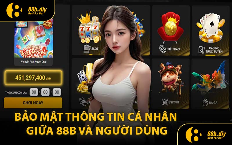 Bảo Mật Thông Tin Cá Nhân Giữa 88B Và Người Dùng