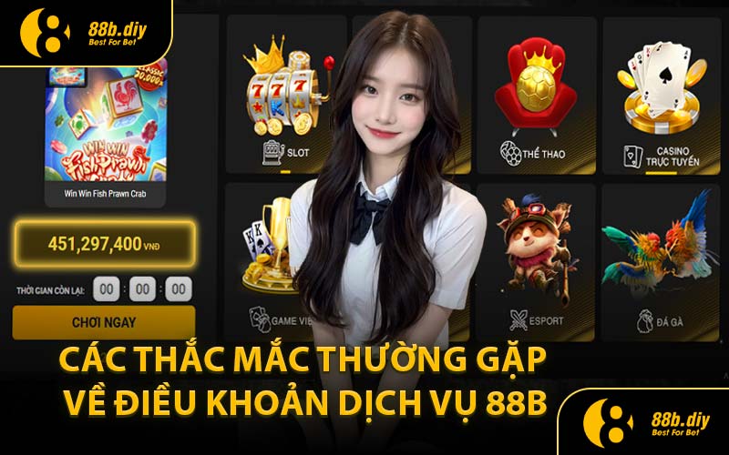Các Thắc Mắc Thường Gặp Về Điều Khoản Dịch Vụ 88B