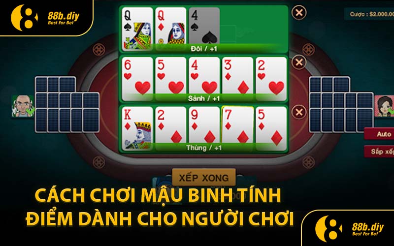 Cách Chơi Mậu Binh Tính Điểm Dành Cho Người Chơi