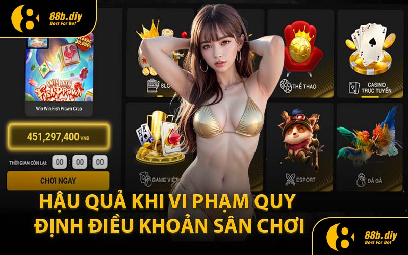 Hậu Quả Khi Vi Phạm Quy Định Điều Khoản Sân Chơi