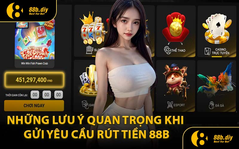 Những Lưu Ý Quan Trọng Khi Gửi Yêu Cầu Rút Tiền 88B