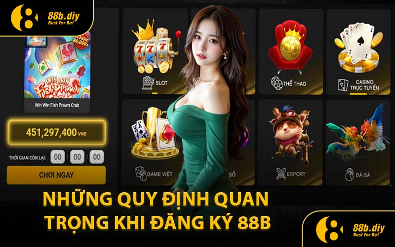 Những Quy Định Quan Trọng Khi Đăng Ký 88B